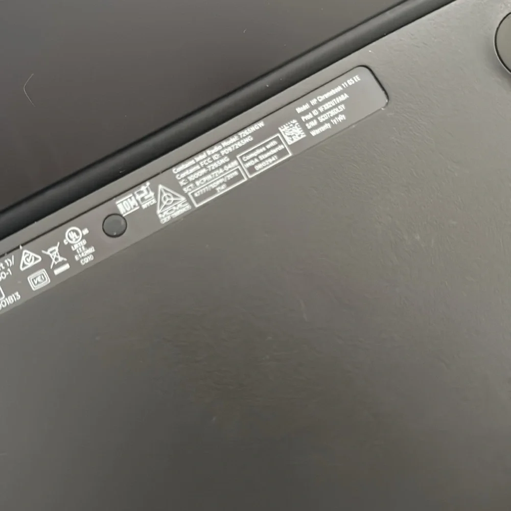HP Chromebook 11G5EE [ With Charging Cable]